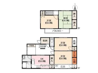 香川県高松市国分寺町福家【一戸建】の間取り
