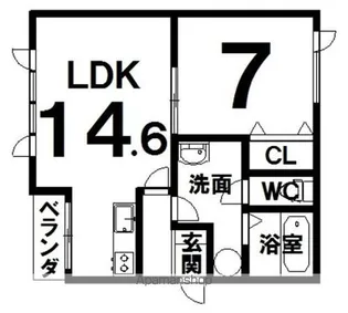 プラナス132【1階】の間取り
