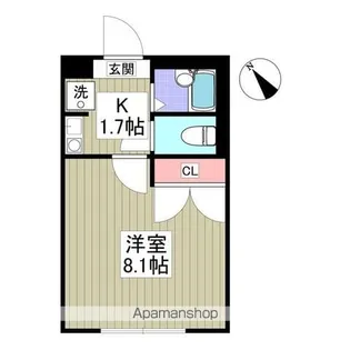ヴィラージュS【1階】の間取り