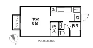 高田ユニバース【B号室】の間取り