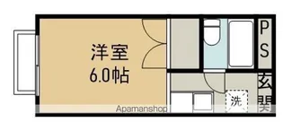 メゾネ鳳【2階】の間取り