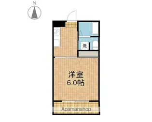 今村コーポ【4階】の間取り