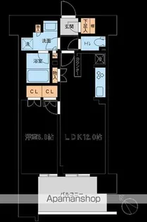 BLESS宮崎台【7階】の間取り