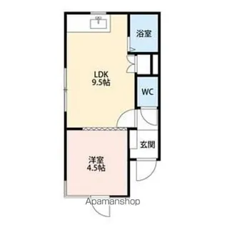 ハイム5条館【302号室】の間取り