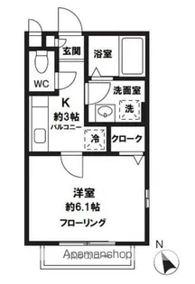 カーサ・ポポロ【1階】の間取り