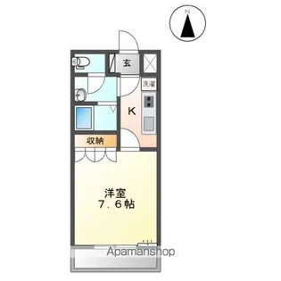 ラ・ジュルネ【1階】の間取り