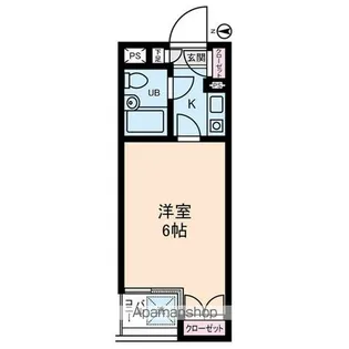 目黒不動前レジデンス【3階】の間取り