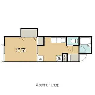 ドミールド・O【203号室】の間取り