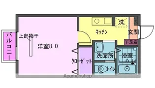さくらヒルズ【1階】の間取り