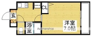 リセスコートⅠ【1階】の間取り