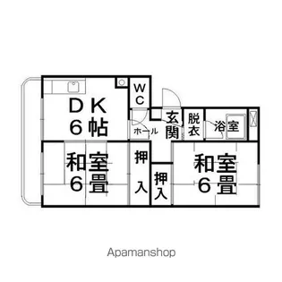 コーポミツエ【203号室】の間取り