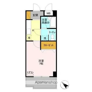 キャトルセゾン【2階】の間取り