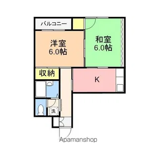 メゾン・ド・コリン【3階】の間取り