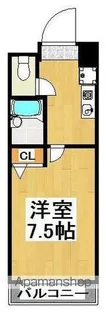 UMIBE BLD.【6階】の間取り