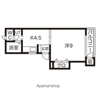 リベルテ【2階】の間取り