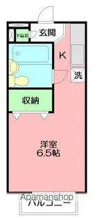 アルテミスTOKAI【1階】の間取り