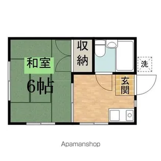 ハイツ416【201号室】の間取り