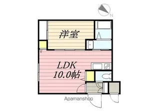 メゾン・ド・ルポ豊平【5階】の間取り