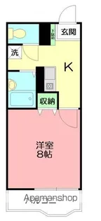 ル・シェルキタカドⅡ【2階】の間取り