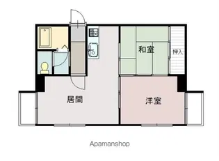 ファーストアベニュー【603号室】の間取り