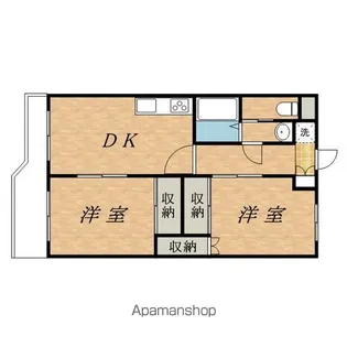 グランドメゾン【105号室】の間取り