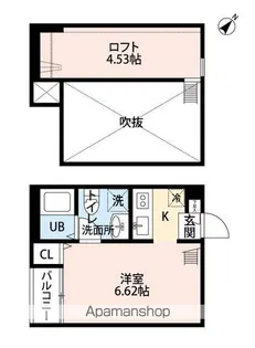 コティ2【2階】の間取り