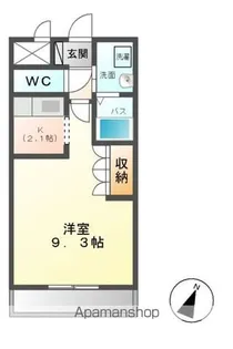 パークヒルズⅠ【1階】の間取り