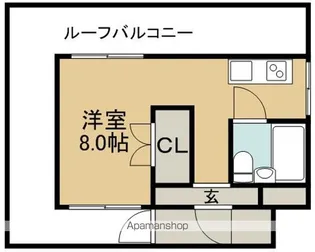 箕面センチュリーロイヤル【5階】の間取り