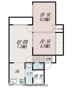 大雪マンション【3C号室】の間取り
