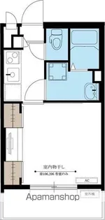 リブリ・砂田橋【2階】の間取り