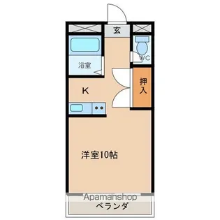 オグラヒルズⅢ【507号室】の間取り