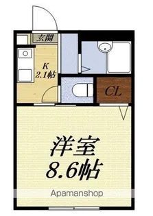 ディアスカイ【1階】の間取り