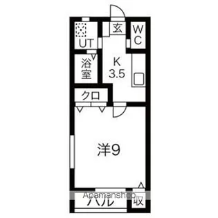 プリムヴェール S棟【2階】の間取り
