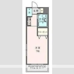 サンハイツ習志野【4階】の間取り