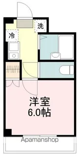 コスモハイツ旭ヶ丘【2階】の間取り