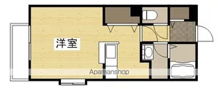 ラフィネ中島A【1階】の間取り