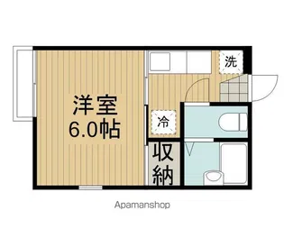 グリーンヒルB【201号室】の間取り
