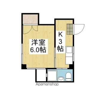 メゾンADⅢ【5階】の間取り