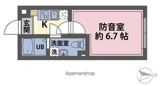 ラシクラス練馬プルミエ【3階】の間取り