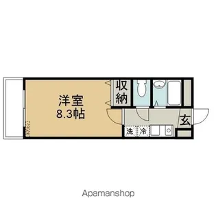 ロイヤルハーモニー【106号室】の間取り