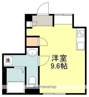 昇龍ビルⅡ【603号室】の間取り