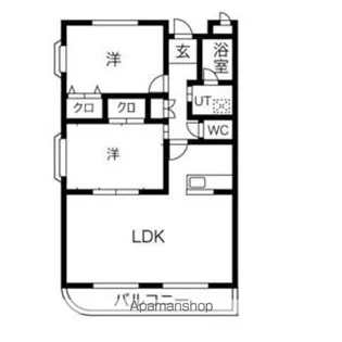 フォレスタ社が丘【1階】の間取り