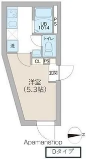 レピュア高円寺レジデンス【1階】の間取り