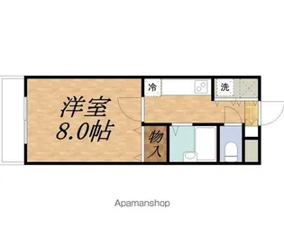 ハイツふじやま22【106号室】の間取り
