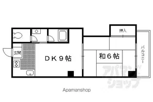 柳風館【202号室】の間取り