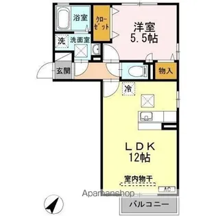 セピアコートNOZOMU【1階】の間取り
