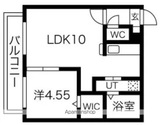 ソミューム発寒南(西町北8MS)【2階】の間取り