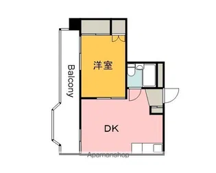 まるみビル【4階】の間取り