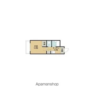 グランイースト北17条【1階】の間取り