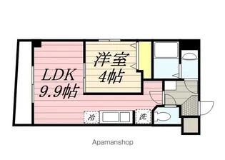 ルラーシュ新宿【5階】の間取り